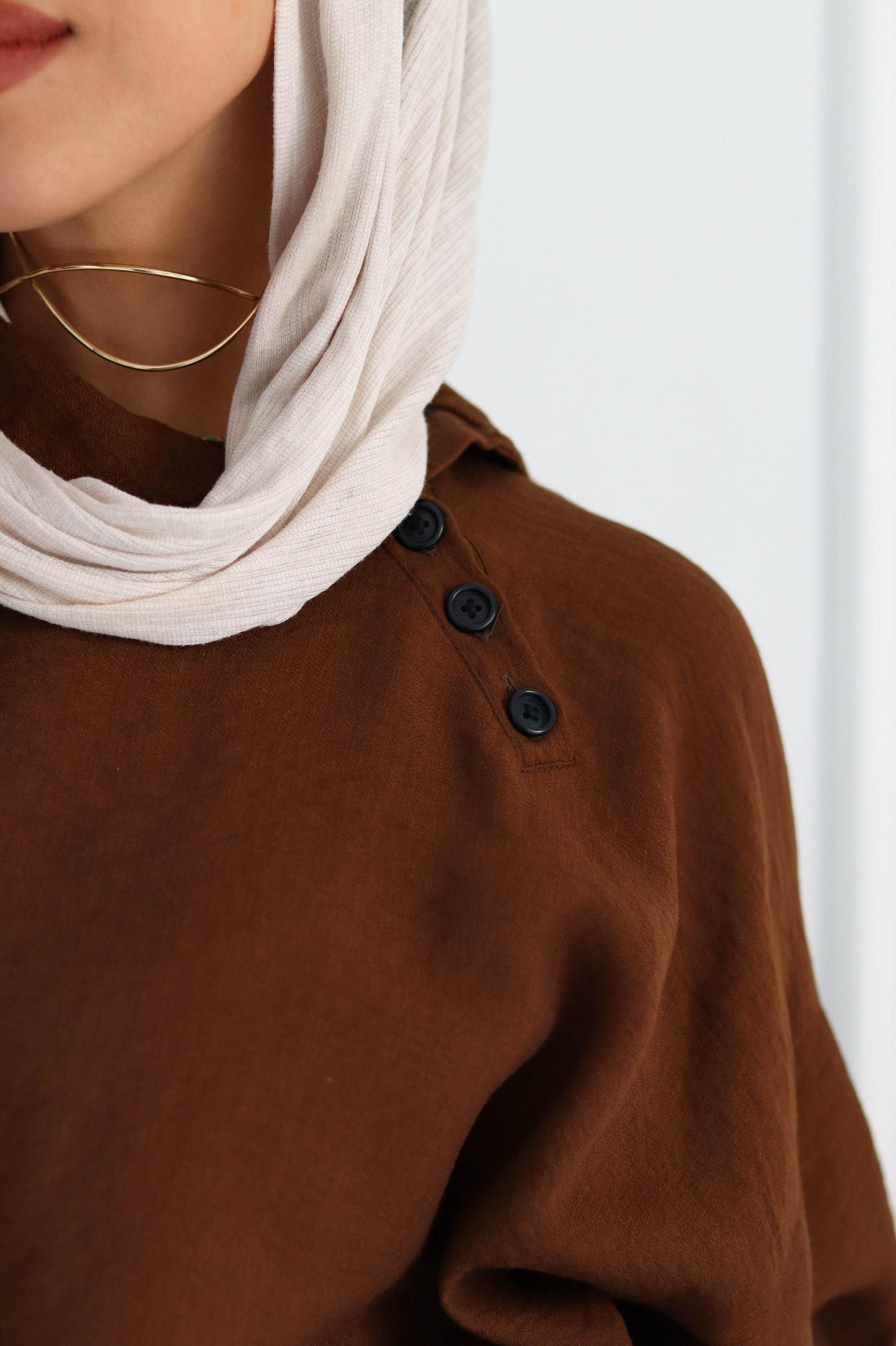 Side Button set In Brown
