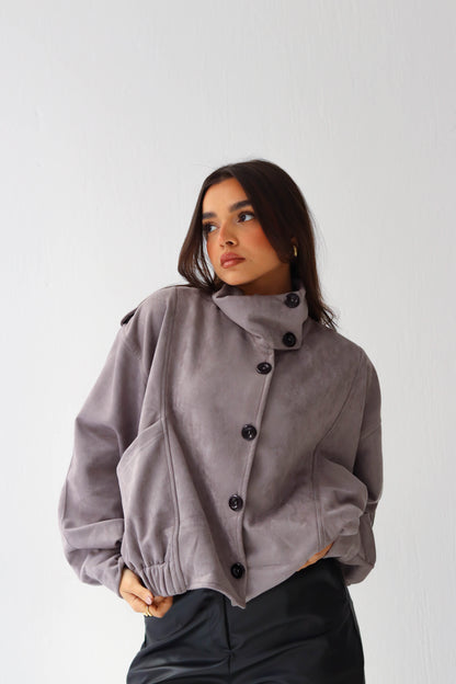 SUEDE JACKET